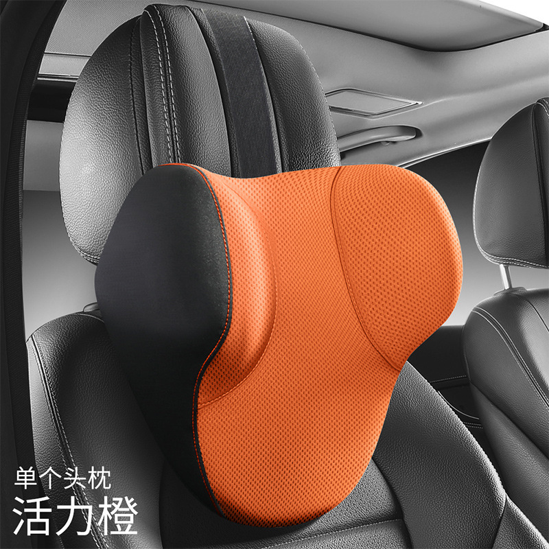 車用ヘッドレスト保護用ヘッドレスト卸売りヘッドレスト車の腰は記憶綿シートで枕を半分に囲んでいます。|undefined