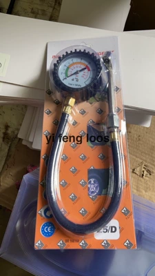 Pressure gauge, tire pressure detection, air pressure gauge, hardware tools, Yifeng