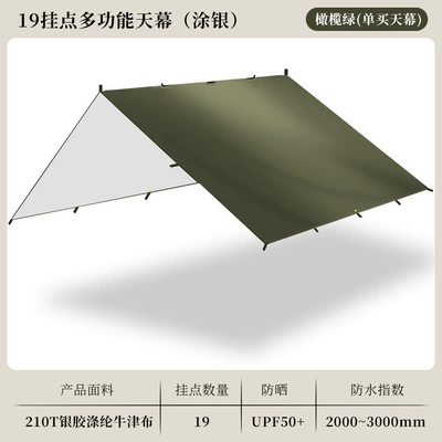 Avtomobil yan çətirləri: Multifunctional Outdoor Camping Rainproof