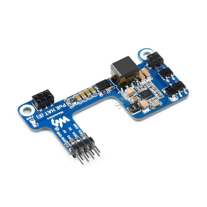 Расширительная плата PoE Raspberry для Ethernet, модуль питания мини, поддерживает стандарт сети 802.3AF