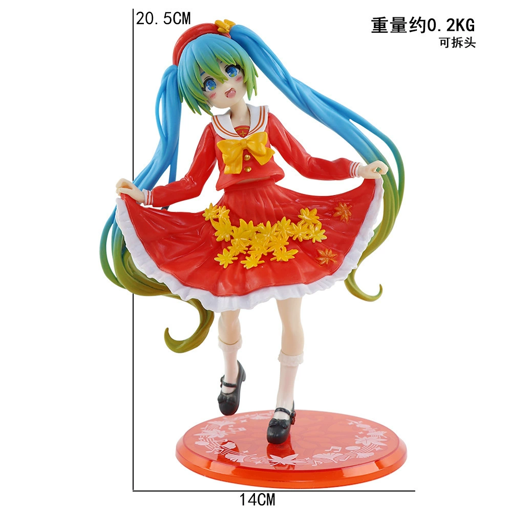 Edition Hatsune Hatskirt PVC Sakura Hatsune куклы Future двухмерная красивая девочка периферийный корпус украшения