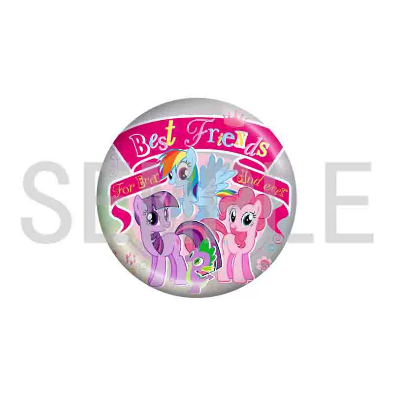 Старшая деталь Little Ma Bolly 75 Двойная вспышка Панель Значок Bad My Little Pony, Hyatt, Ziyue Yunbao Apple Jiaer