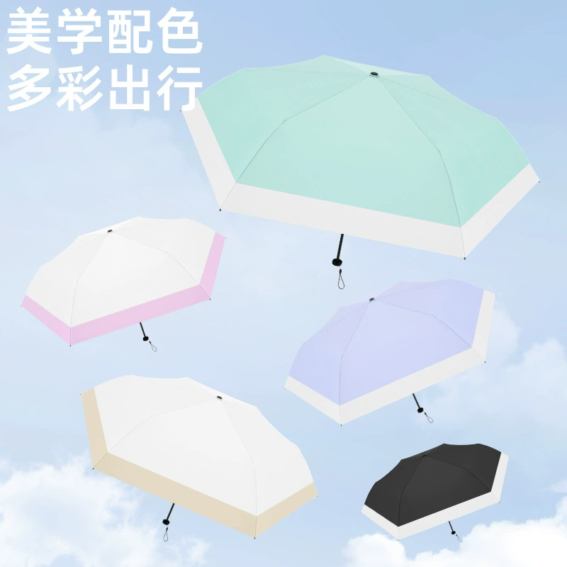 Ultra light pencil, handheld umbrella solar-powered, sun protection