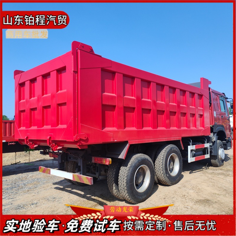 Exported to Africa and the Middle East, SHACMAN F3000 375 Weichai Engine Dump Truck for Construction and Soil Transport