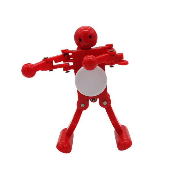 Factory direct selling children's creative wind-up toys/chain dancing and drumming robots/educational early education toys