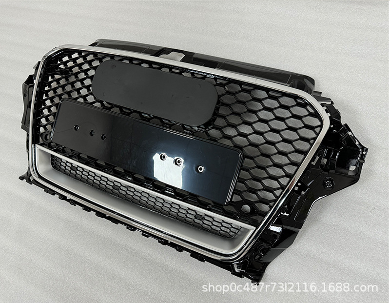 Suitable for Audi A3 Grille Modification to Rs3 Old Model A38V Front Bumper Grille 13141516 Honeycomb Grille Cover