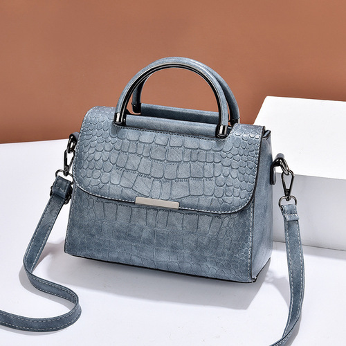 Bags for Women  New Style Personalized Stone Pattern Shoulder Bag Fashion Retro Large Capacity Handbag One Piece Dropshipping