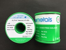 �۷�ALPHA�o�U�o�u���a���a�zHF-850 Sn99.3/Cu0.7-0.60MM-F3.3