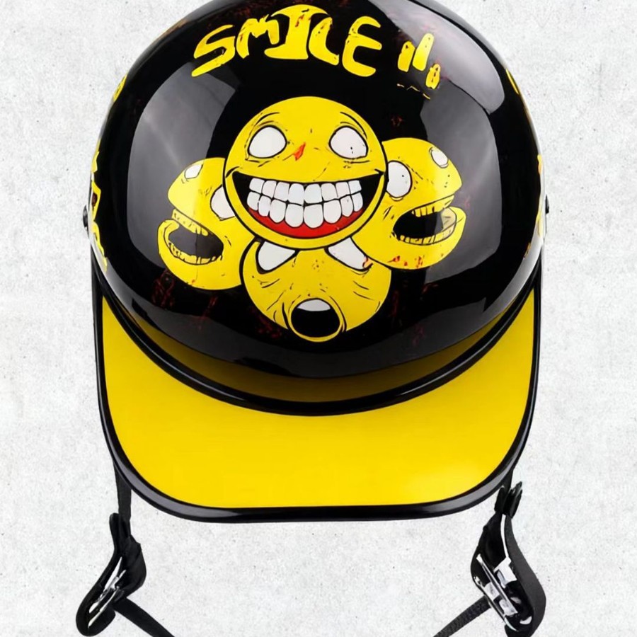 Source Factory Electric Vehicle Helmet Men's Motorcycle Helmet Summer Women's Electric Scooter Safety Helmet Riding Baseball Cap