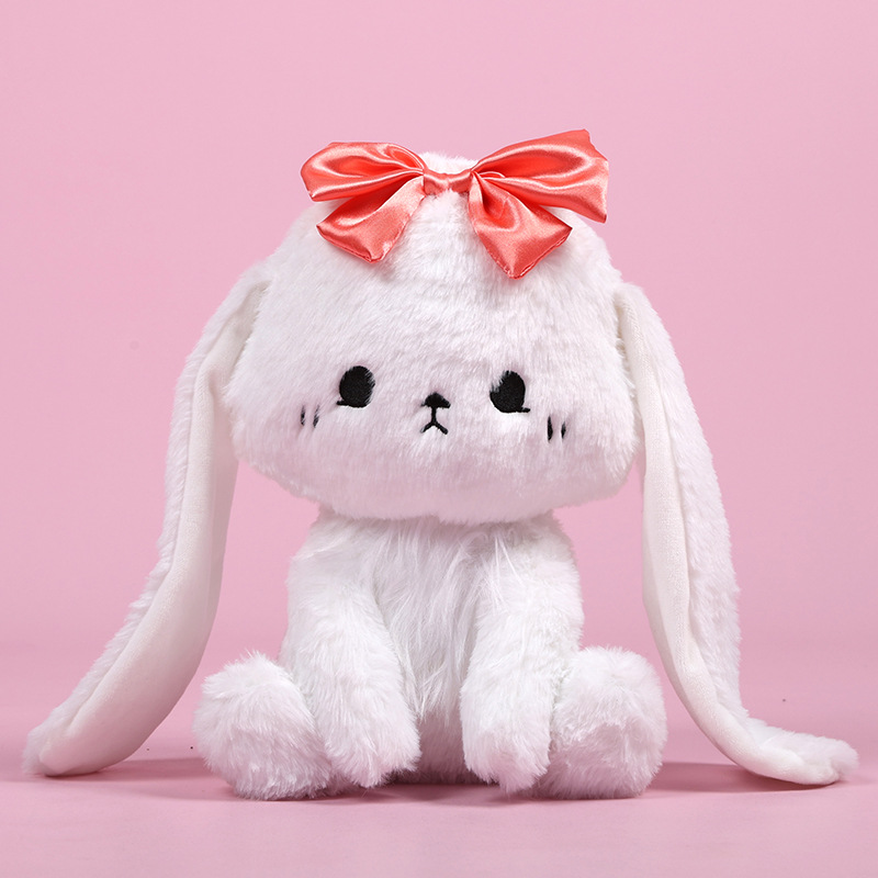新款可爱长耳兔子公仔卡通毛绒玩具批发儿童女孩生日礼物娃娃玩偶