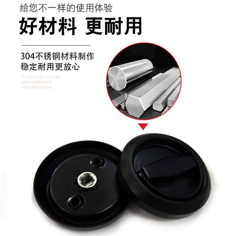 ステンレス304円形ハンドルキャビネットドア引き出し明装プルリング取っ手隠しドア消防箱見えない|undefined