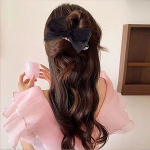 蝴蝶结女发量少2025新款发卡女生头饰简约抓夹鸭嘴夹可爱夹子发夹|undefined