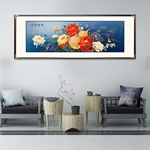 高档大气铜雕工艺福禄吉祥铜板画客厅装饰画玄关画