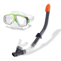Intex55949 Knight плавательное снаряжение костюм для снорклинга водонепроницаемые плавательные очки дыхательная трубка унисекс маска для дайвинга оптом