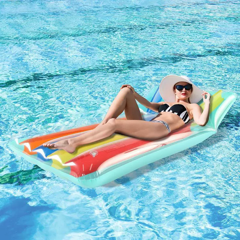 Стул отдыха воды софы-кровати новой раздувной воды ПВК Амазонки плавая на открытом воздухе взрослый прозрачный цвет Реклинер