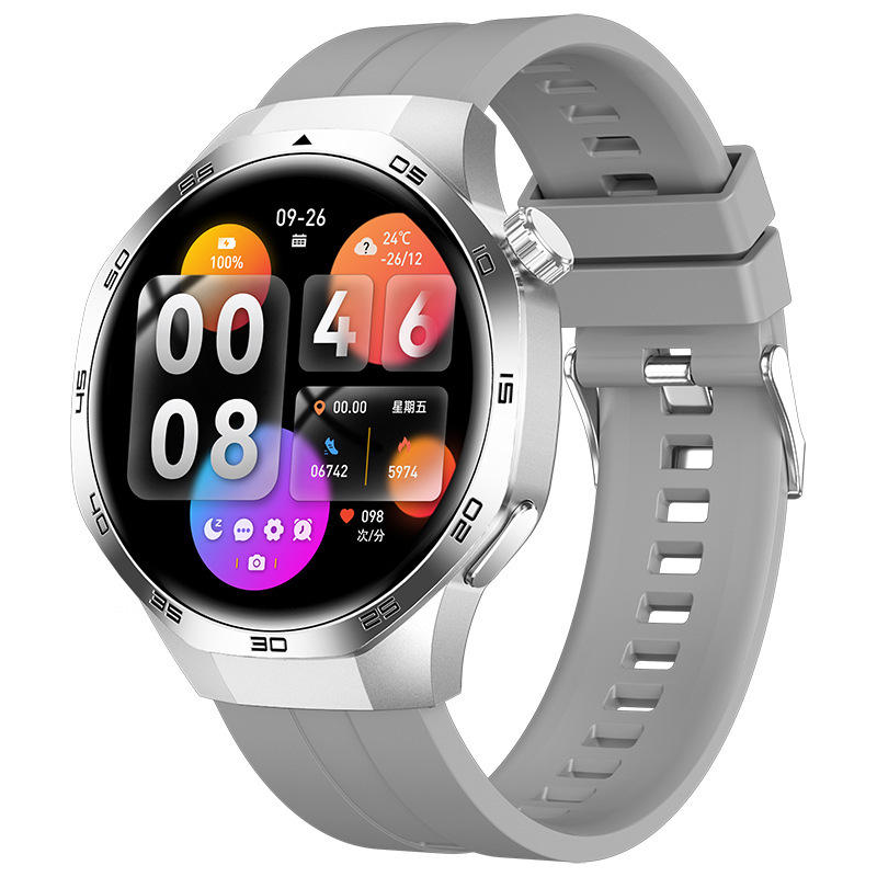 Nuevo Watch5 Max reloj inteligente Bluetooth llamada frecuencia cardíaca pedómetro de oxígeno para hombres reloj de 1,53 pulgadas