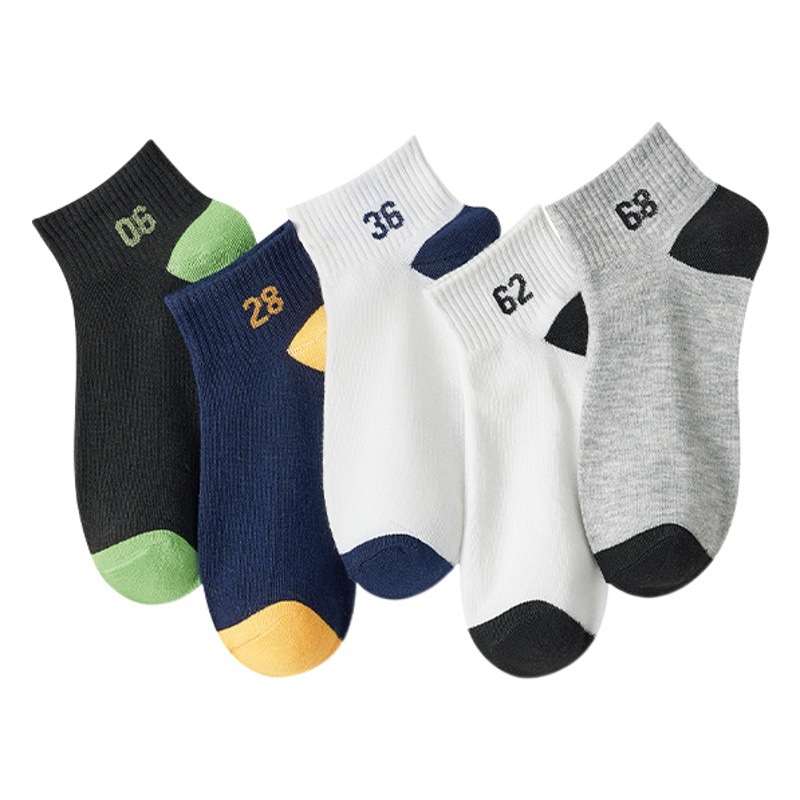 Ropa de calle clásica Zhuji calcetines de producción calcetines de hombre desodorante calcetines cortos absorbentes de sudor calcetines de hombre de moda