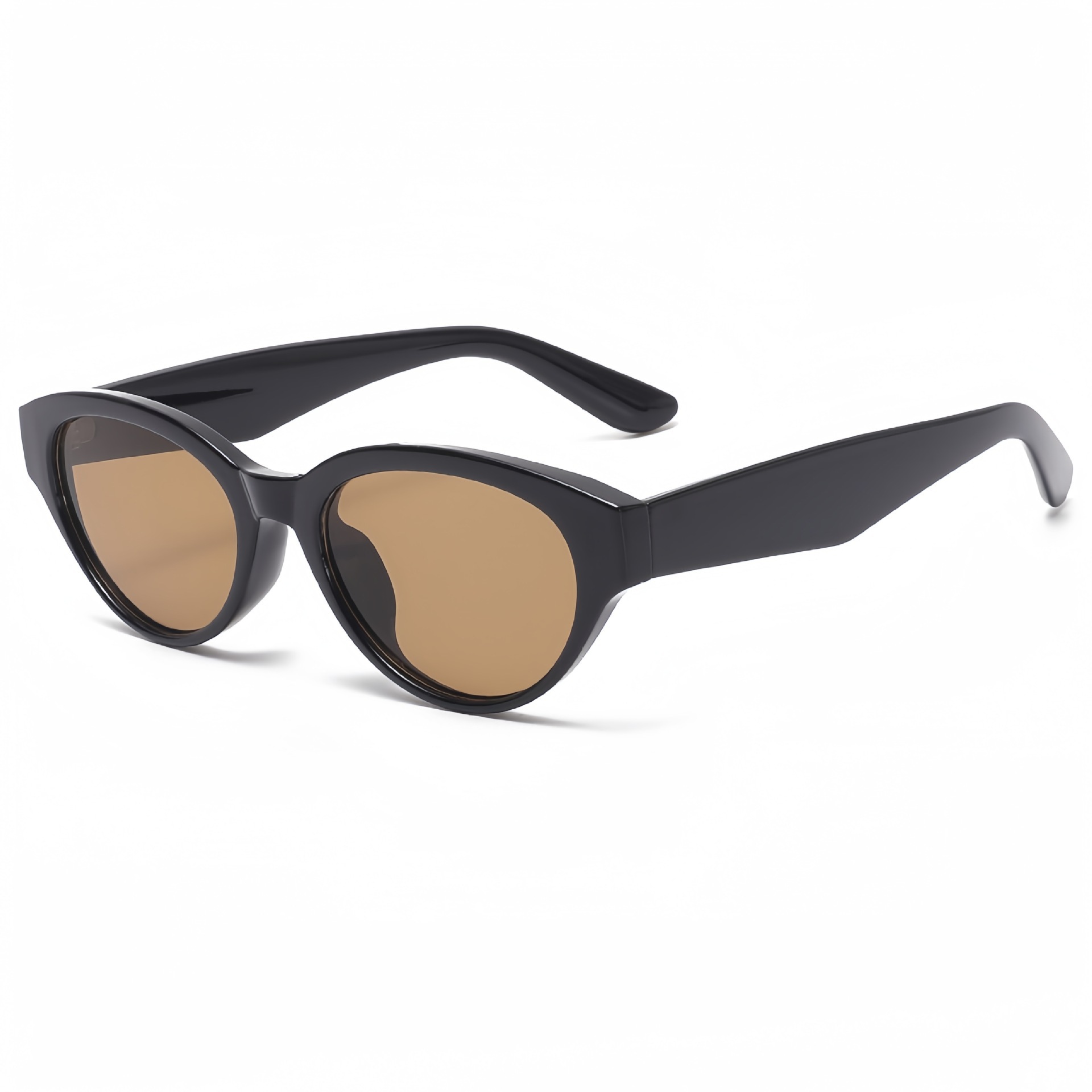 Gafas de sol de ojo de gato de marco pequeño retro coreano para hombres y mujeres Gafas de sol de protección UV para exteriores de alta gama Sunglasses