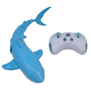 2.4g Artificial Remote Control Shark Remote Control Ship Youth Ship Model Competitive Competition Equipment Flushable Electric Ship Model Water Play