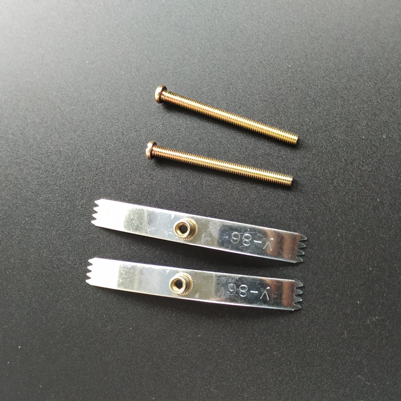Tipo de tarjeta 86 cassette reparador interruptor de toma fijador de caja de cable reparación de tornillo de caja inferior dañado