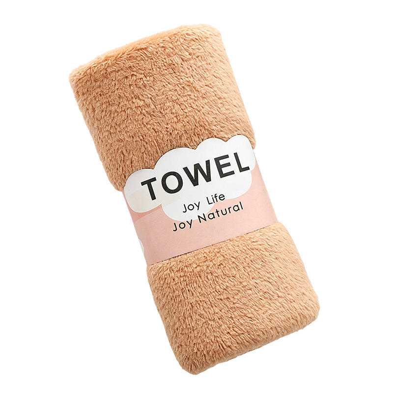 Fabricantes transfronterizos al por mayor toallas de coral de color sólido toallas faciales regalos de boda toallas de baño absorbentes no caen cabello