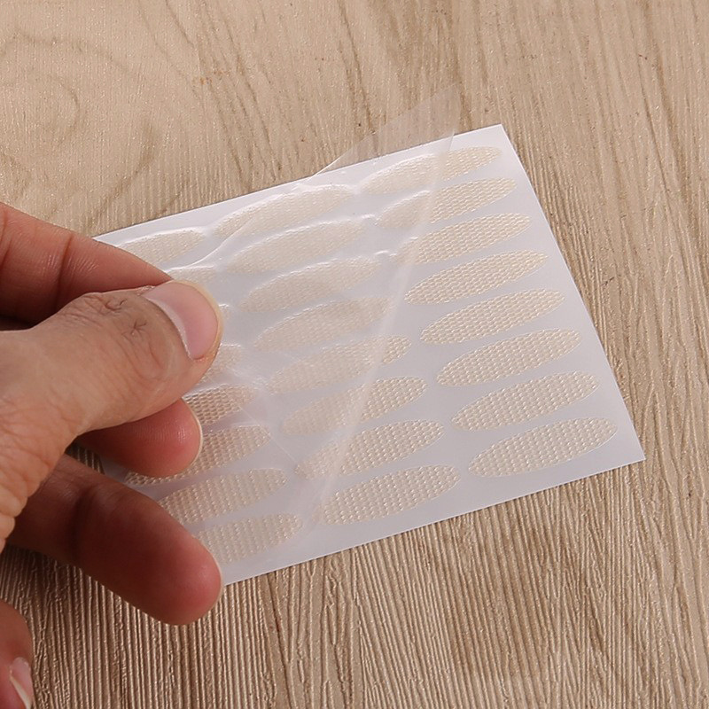 蕾丝双眼皮贴隐形遇水即粘喷水款网纱眼皮贴美目贴化妆工具