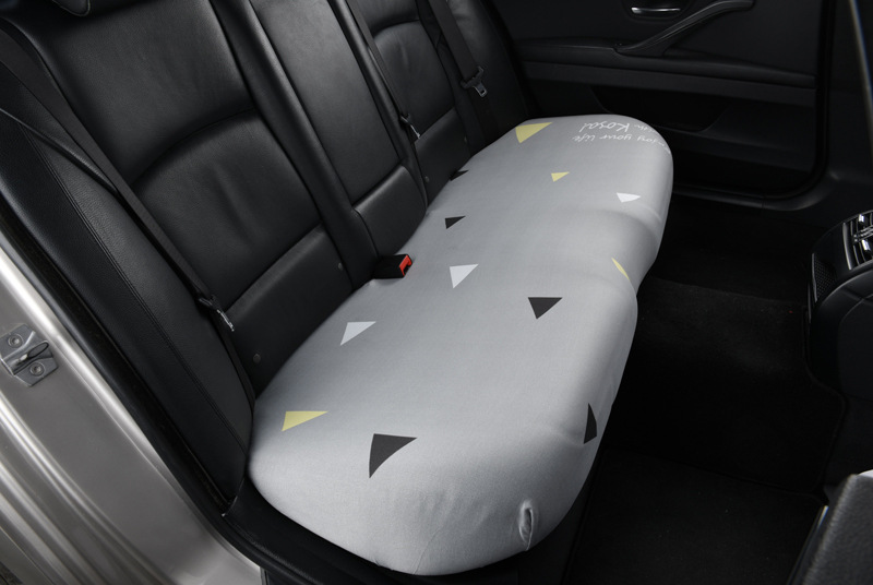 Elastic universal car seat cover, rear split-type waterproof seat cushion cover, backrest cover, headrest cover, simple elastic design