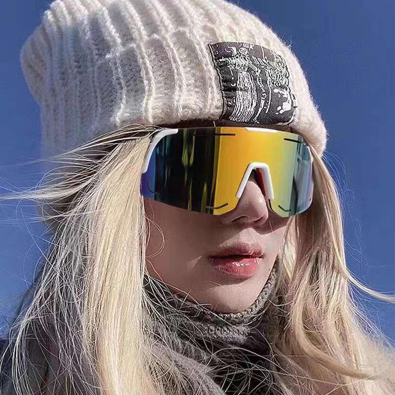 アウトドア登山サングラス女性登山道路騎行防風ゴーグル徒歩雪山スキーランニングサングラス|undefined