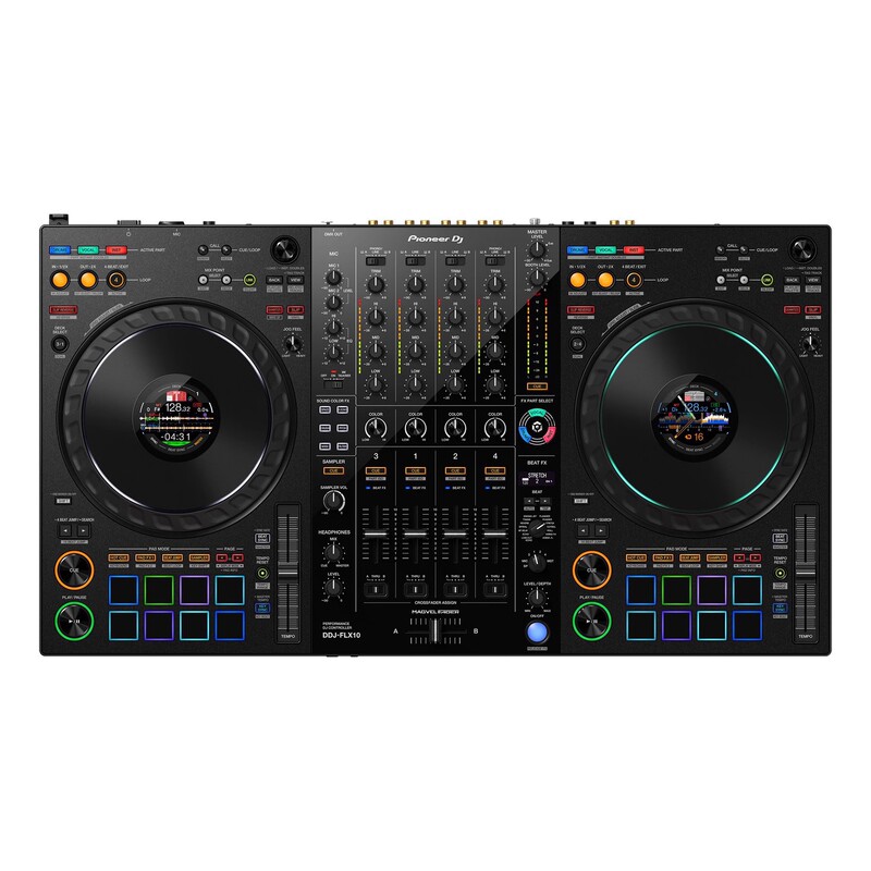 Pioneer/Pioneer DDJ-FLX10 four-channel digital DJ controller all-in-one player