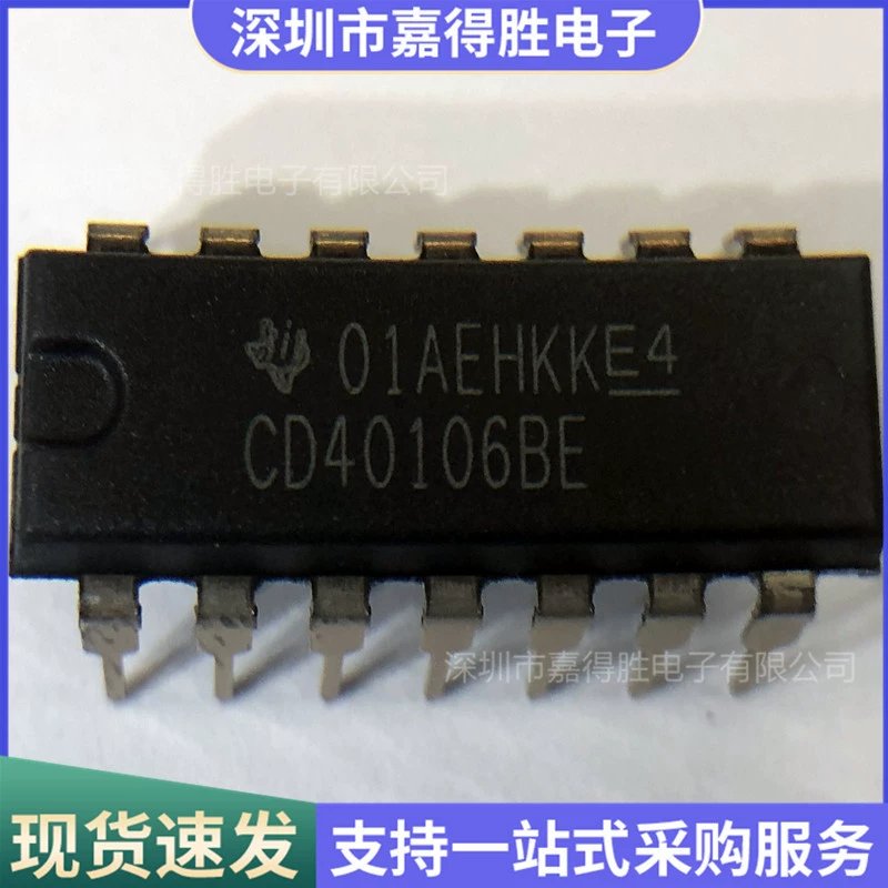 Прямое вставление ЧПУ CD40106 CD40106BE DIP-14 40106 чип логика инвертор