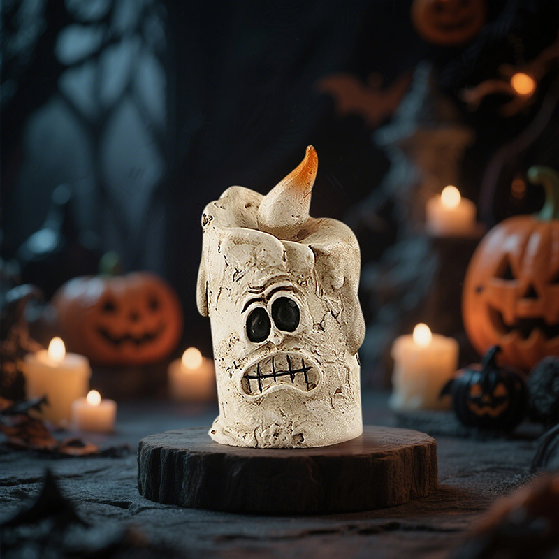  New Pumpkin Head Ghost Halloween Scene Decoration Trendy Resin Ornaments Desktop Decorations Small Ornaments
