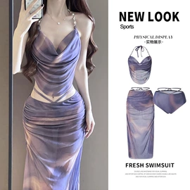 连体泳衣;比基尼;三件套泳装