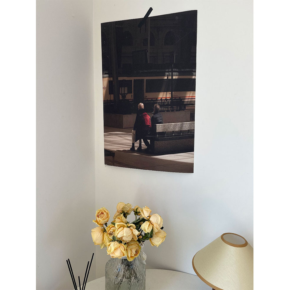 [daily] photography Instagram designer Nordic coffee shop wall decoration painting core poster
