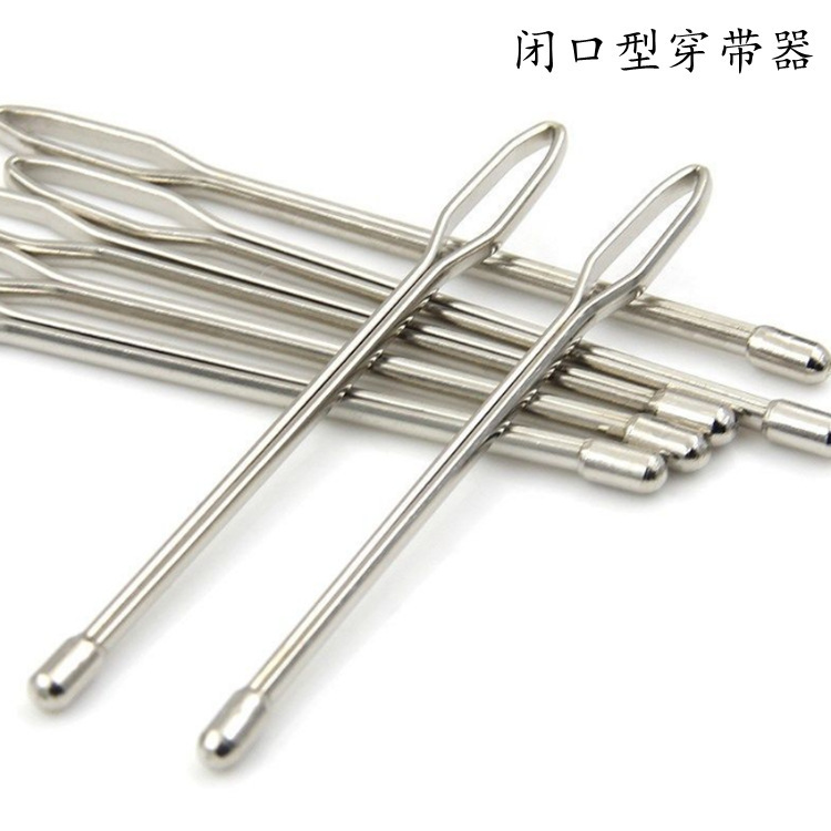 Closed Round Head Elastic Clip Threading Elastic Band Clip Threading Tool Sewing DIY Tool Guide Belt Threading Needle