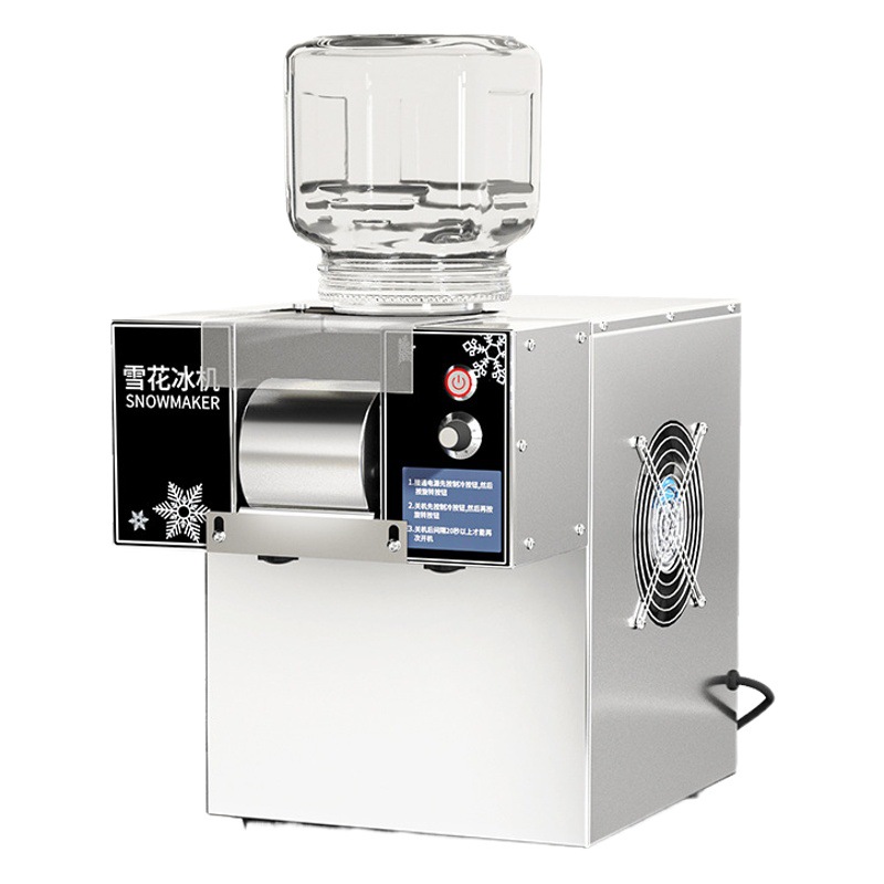 Máquina de hielo en escamas de copo de nieve, totalmente automática, famosa en internet coreana, para restaurantes de hot pot, fabricante de máquinas de hielo esponjoso para hacer hielo en escamas.