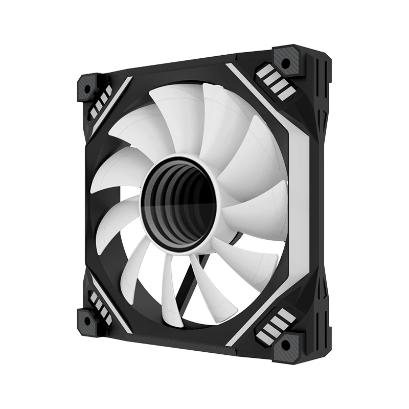 Вентилятор PC корпуса тишиной 120 мм RGB/ARGB, 12 см, несколько вариантов контроллера и разъемов