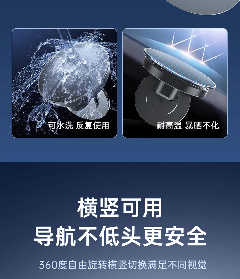 Intelligent Sensor Wireless Charging Mobile Phone Holder Navigation Dedicated Car Support Bracket Anti-Slip Car Dashboard Bracket