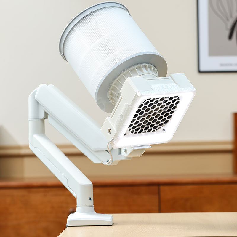 High-Power Nail Vacuum Cleaner with Light Bracket Version Air Purification Desktop Vertical Wood Carving Core Carving Dental Vacuum Cleaner
