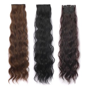 Wig Women's Fluffy Three-piece 2-card Wig Piece Lightweight Egg Roll Water Ripple Hair-adding Piece Simulation Chemical Fiber Hair-fixing