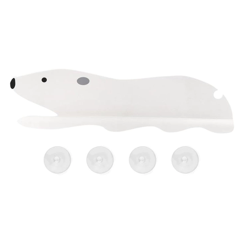 Симпатичный белый медведь раковина водонепроницаемая доска для кухни раковина для мытья посуды бассейн брызг водонепроницаемая доска силиконовая высоска для воды