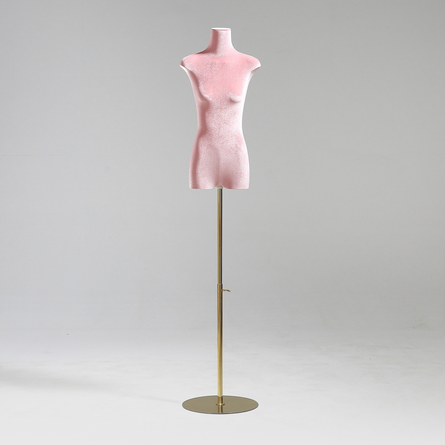 Modelo de tienda de ropa estante de exhibición de terciopelo pecho plano cuerpo plano ropa de mujer modelo de busto accesorios ventana estante modelo de plataforma image 50