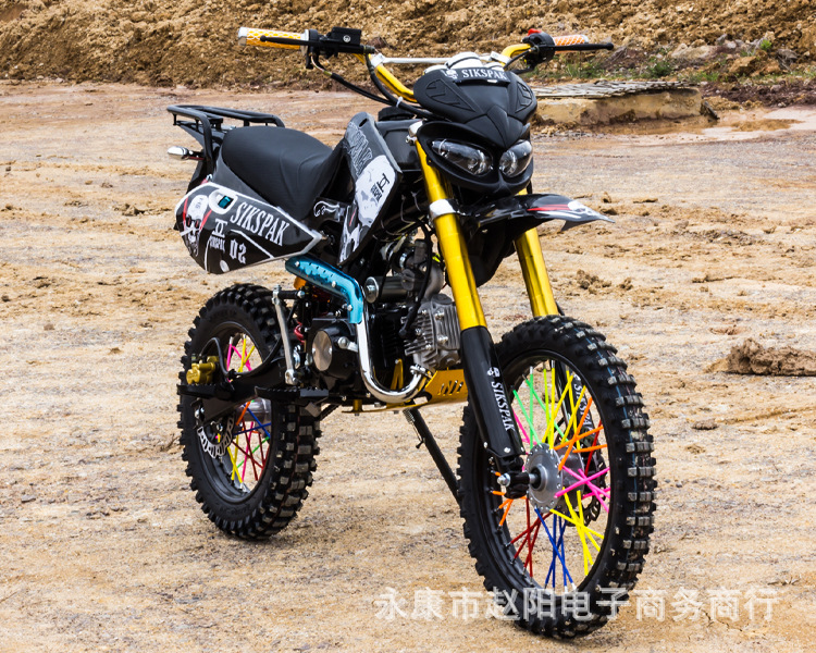 Fuel-Powered All-Terrain Motorcycle 125Cc Small High-Performance Two-Wheel Off-Road Manual Clutch Adult Mountain Off-Road Motorcycle