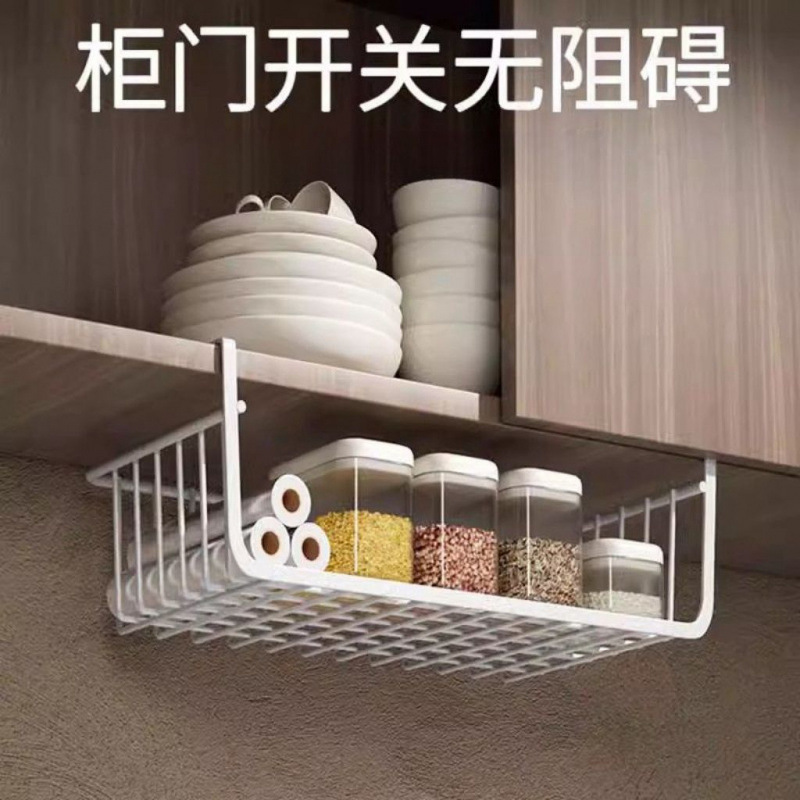 挂篮桌下宿舍置物架桌面收纳衣柜分层挂式床头架厨房内裤学生代发|undefined
