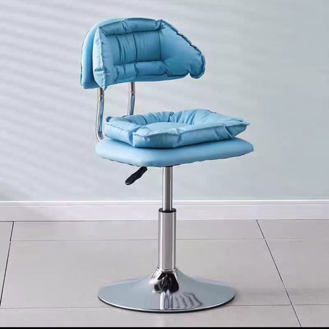 Sillas de bar, sillas elevadoras, taburetes altos, taburetes de cajero, bar de belleza moderna y minimalista, sillas altas, sillas de bar domésticas