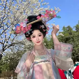 Бамбуковая шляпа-колпак в китайском стиле для фотосессий