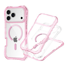 现货 适用IP17Pro max透明三合一磁吸手机壳苹果手机壳防摔保护套