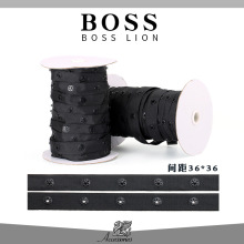 BOSS博狮按扣带啪啪子母扣间距36*36cm带宽1.8cm扣子0.8cm有现货