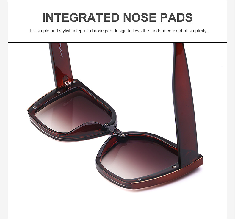 65g Weight Travel Occasion Women'S Gender Fashion, Simple Style Style Grey, Purple, Blue Color Fashion Simple Style Women's Sunglasses 6