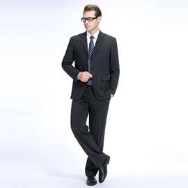2025春秋厚款中年男式西服套装商务休闲加厚职业西装婚庆礼服男士