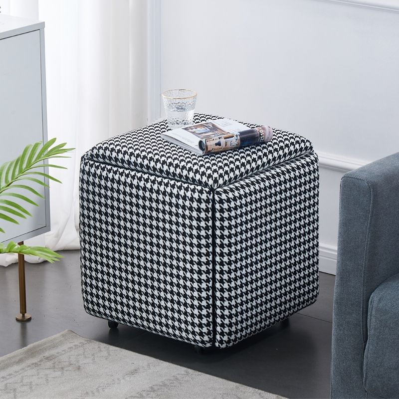 Rubik's Cube Combination Storage Stool Home Small Stool Internet Celebrity Living Room Coffee Table Folding Bench Modern Light Luxury Dining Table and Chairs